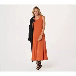 Attitude by Renee Petite Sleeveless Maxi Dress Ginger Petite Medium A382809